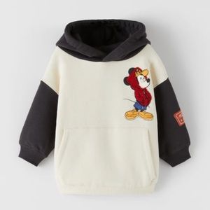Zara Disney Mickey Mouse hoodie 12-18m